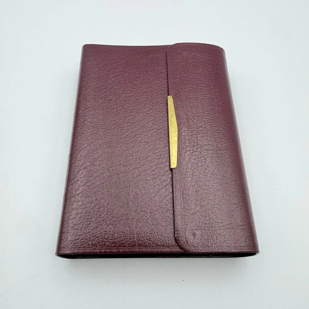 Nelson KJV Compact Reference Bible Burgundy Bonded Leather Snap-Flap 344SBG